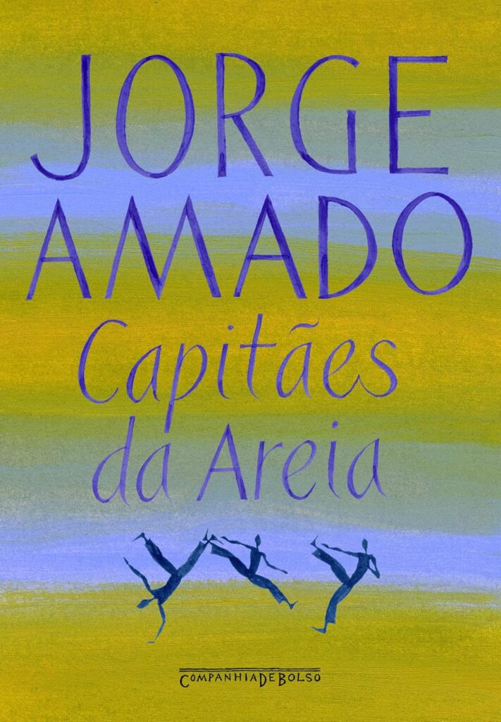 Capa do livro capietaes da areia, jorge amado, gande escritor da literatura brasileira